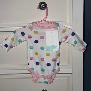 NWT Monica + Andy Macaron Onesie